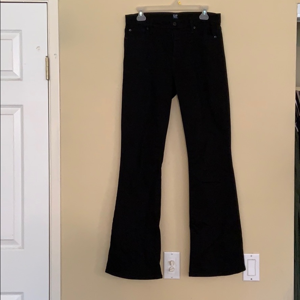 Gap bootcut black denim.